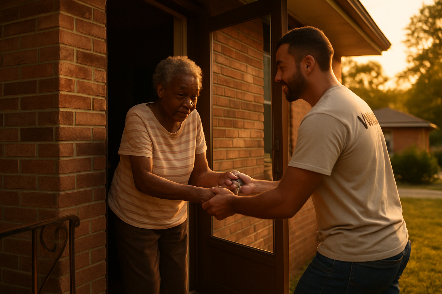 Vehicle donation moment in Columbus